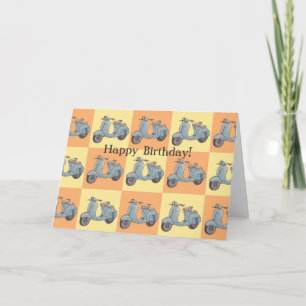 Scooters Greeting Card Karte