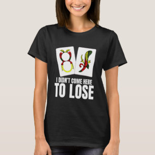 Scopa Liebhaber Spieler Enthusiast Kartenspiel Hie T-Shirt
