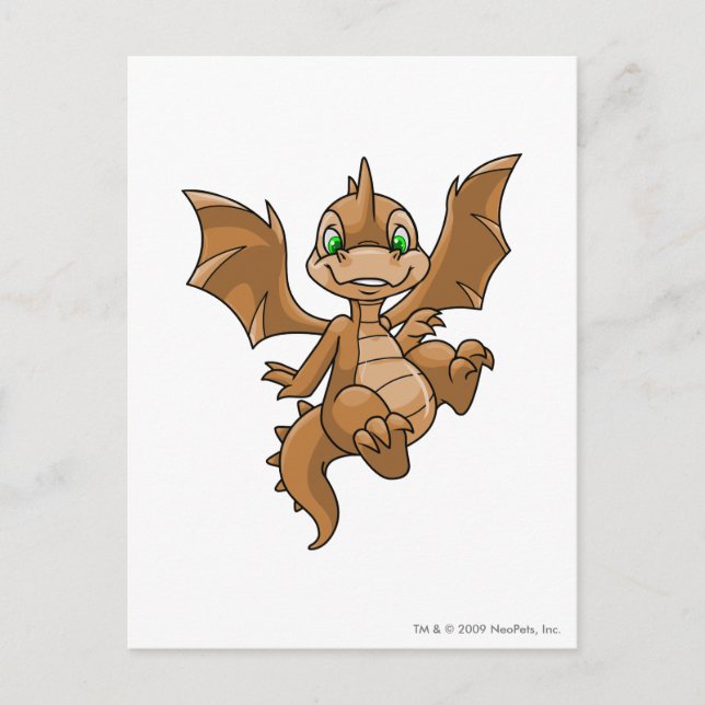 Scorchio Brown Postkarte (Vorderseite)