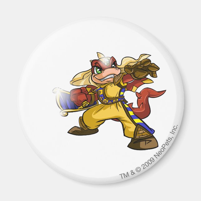 Scorchio Lost Desert Player Magnet (Vorne)