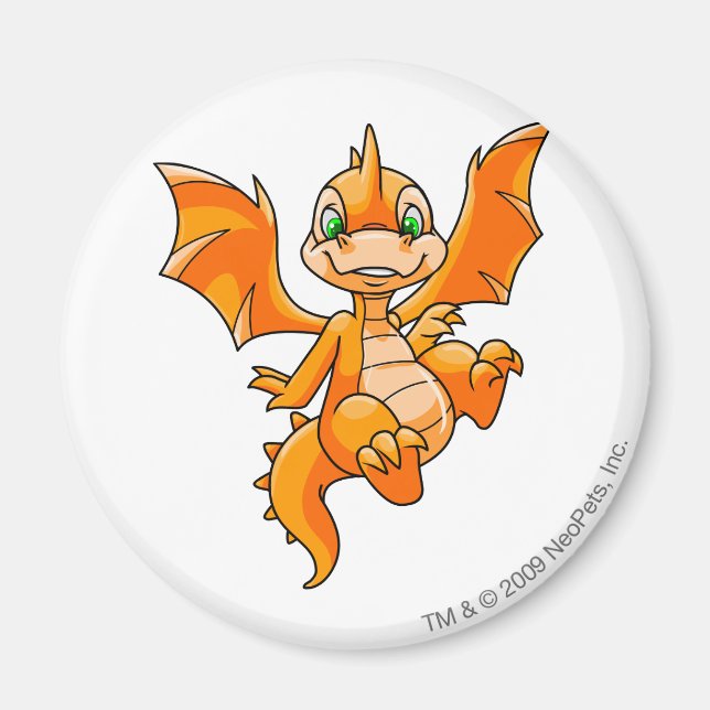 Scorchio Orange Magnet (Vorne)