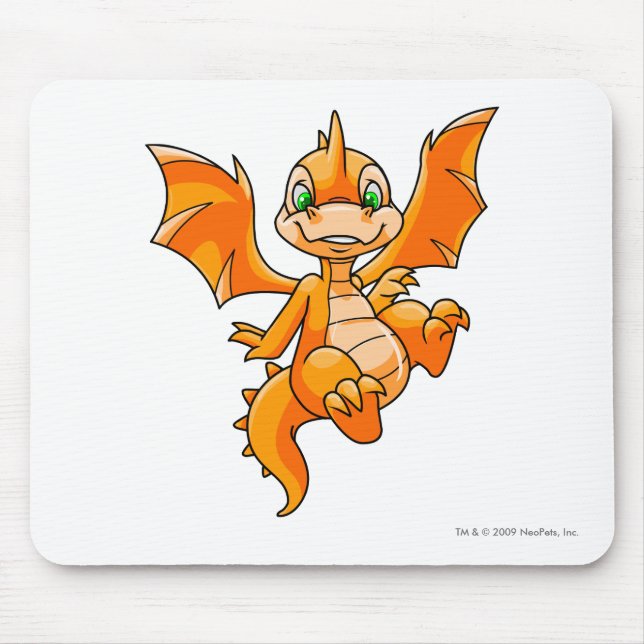 Scorchio Orange Mousepad (Vorne)