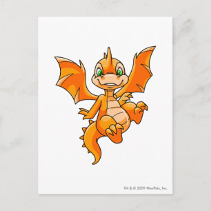 Scorchio Orange Postkarte