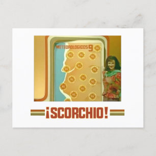 SCORCHIO! Schnelle Show Postkarte