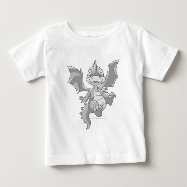 Scorchio Silber Baby T-shirt (Vorderseite)