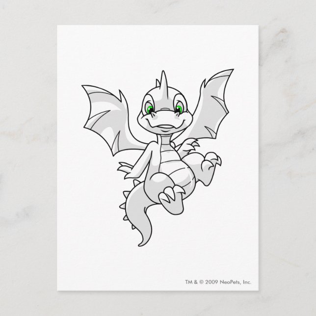 Scorchio White Postkarte (Vorderseite)