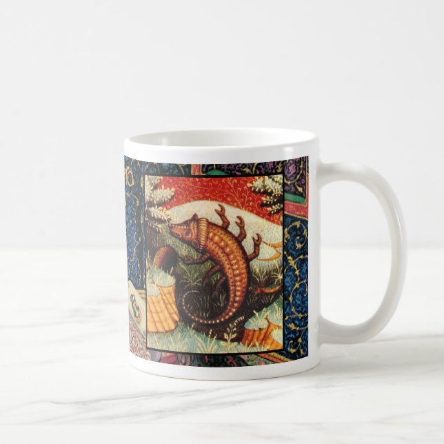 Scorpio Ancient Zodiac Sign Astrologie Kaffee Cup Kaffeetasse (Rechts)