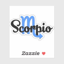 Scorpio Aufkleber