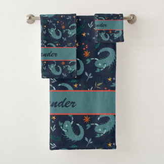 Scorpio Baby | Weich & warm für kleine Skorpione Badhandtuch Set