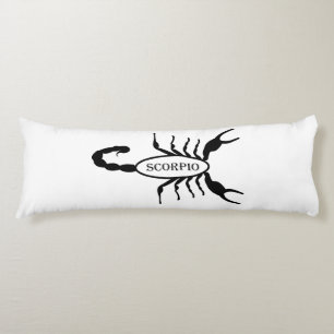 Scorpio Black Scorpion Star Sign Seitenschläferkissen