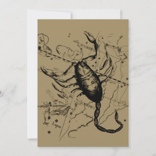 Scorpio Constellation Hevelius 1690 Okt23 - Nov 21