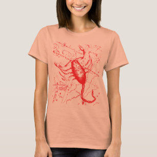 Scorpio Constellation Hevelius 1690 Okt23 - Nov 21 T-Shirt