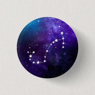 Scorpio Constellation Zodiac Button