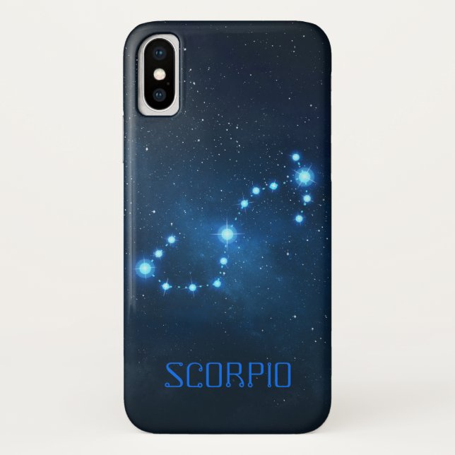 Scorpio Constellation Zodiac Case-Mate iPhone Hülle (Rückseite)