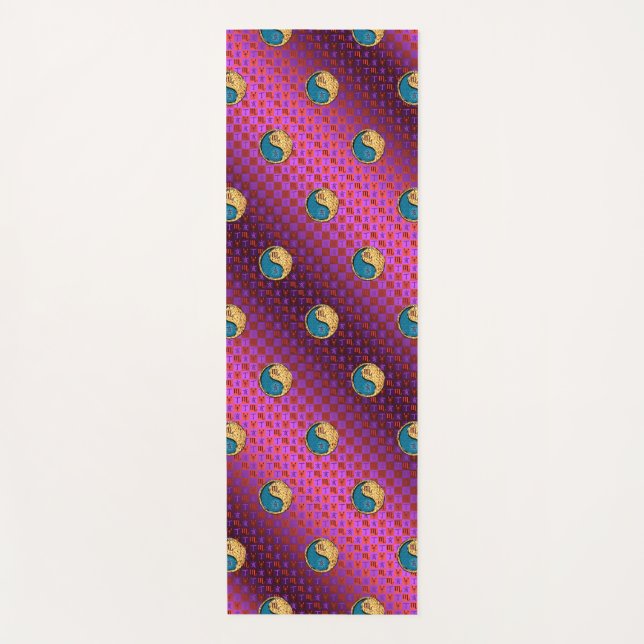 Scorpio & Fire Boar Yogamatte (Vorderseite)