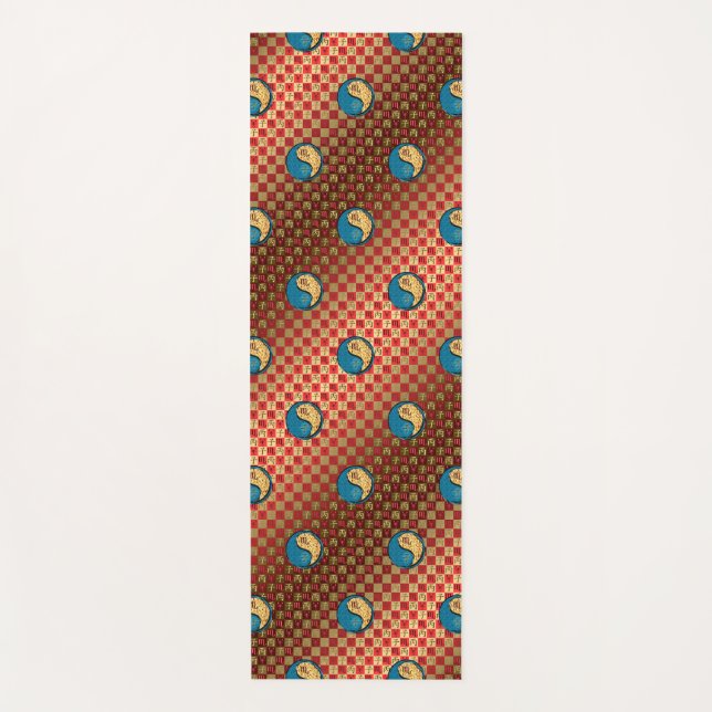 Scorpio & Fire Rat Yogamatte (Vorderseite)