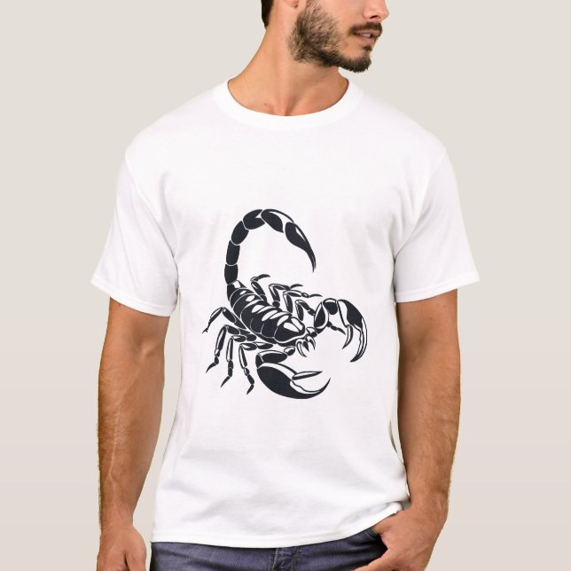 Scorpio Funny T-Shirt (Vorderseite)