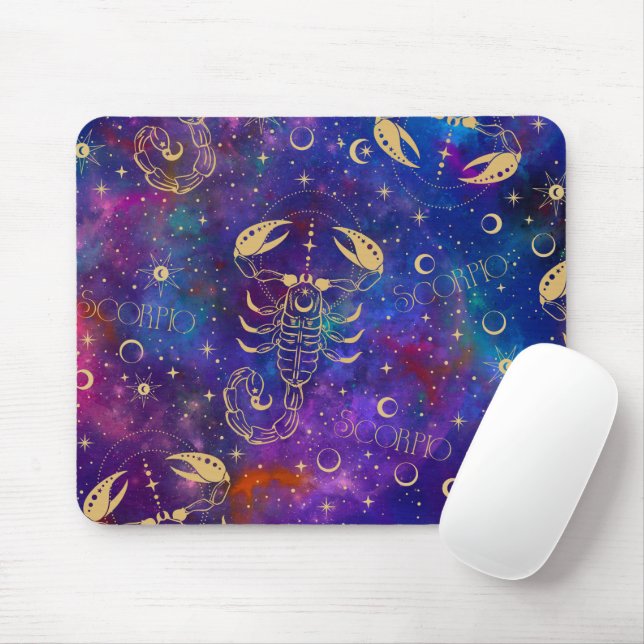 Scorpio Galaxy Mousepad (Mit Mouse)