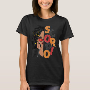 Scorpio Girl Loc d Girl Zodiac Signs Birthday Blac T-Shirt