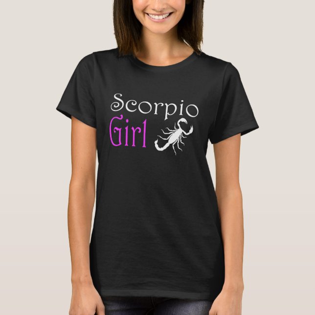 Scorpio Girl T-Shirt (Vorderseite)