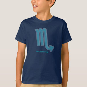 "Scorpio" Grafik-Wasserzeichen zodiac kids T - Shi T-Shirt