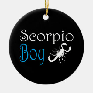Scorpio-Junge Keramik Ornament