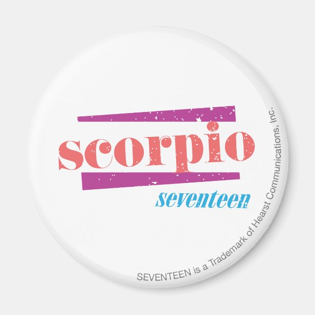 Scorpio LtPink Magnet (Vorne)