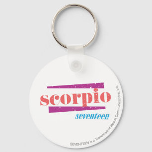 Scorpio LtPink Schlüsselanhänger
