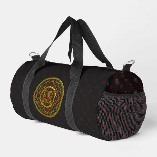 Scorpio Mandala Duffle Bag (Rechte Ecke)