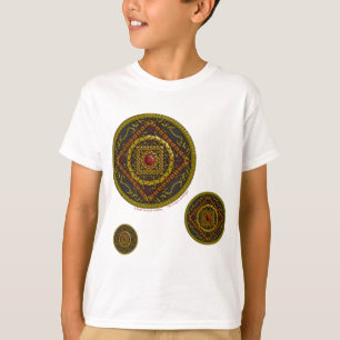 Scorpio Mandala Kinder und Baby Light Shirt