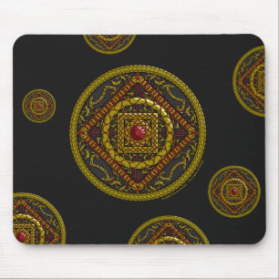 Scorpio Mandala Mouse Pad Mousepad