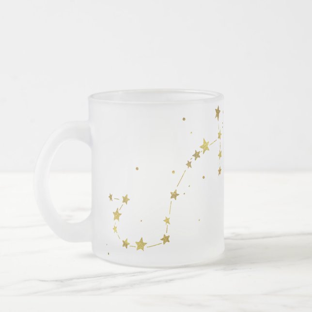 Scorpio Mattierte Bier Tasse (Links)