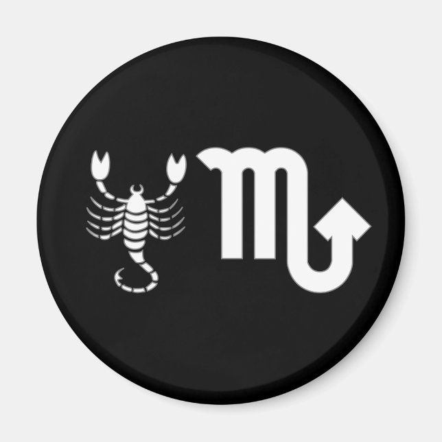 Scorpio mit Symbol Magnet (Vorne)