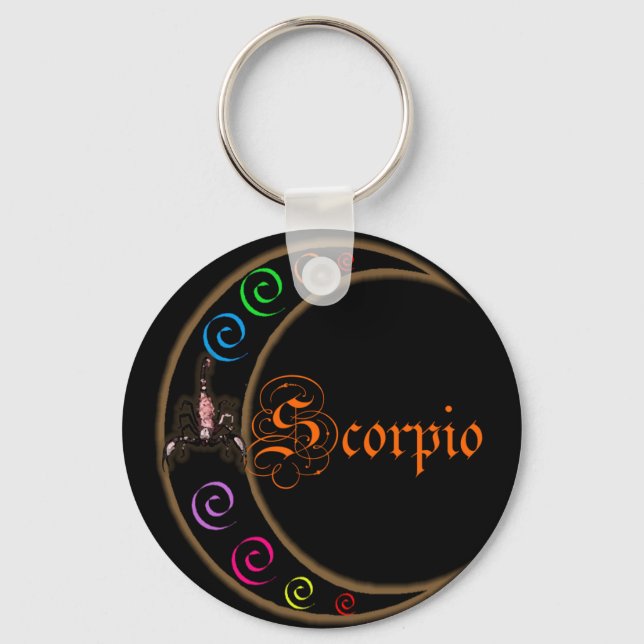Scorpio Moons Schlüsselanhänger (Vorderseite)