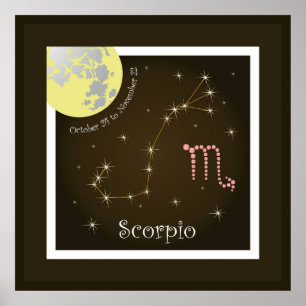 Scorpio October 24 to November 22 Poster
