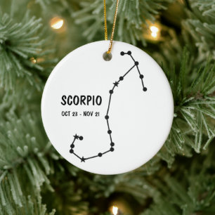 Scorpio Ornament