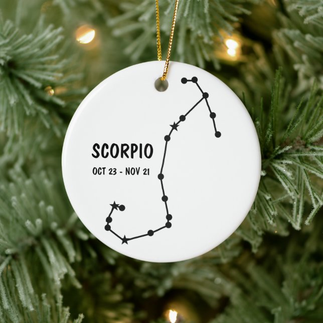 Scorpio Ornament (Baum)