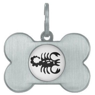 Scorpio Pet Zodiac Dog Tag Tiermarke