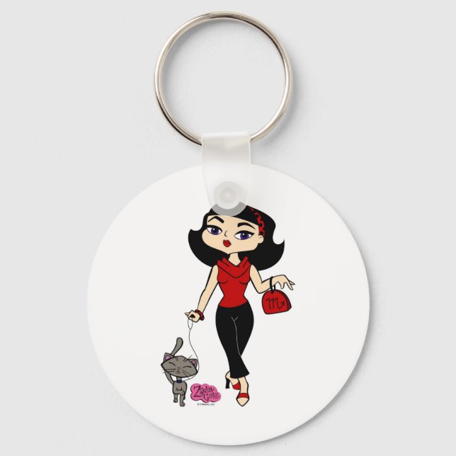 Scorpio-Schlüsselanhänger Schlüsselanhänger (Vorderseite)