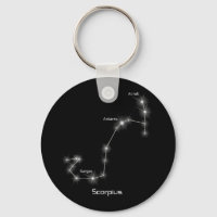 Scorpio Scorpius Constellation Schlüsselanhänger