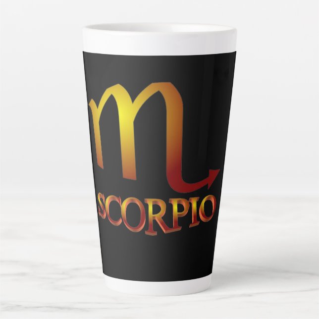 Scorpio Star Gold Milchtasse (Vorderseite)