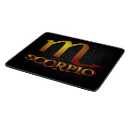 Scorpio Star Gold Schneidebrett