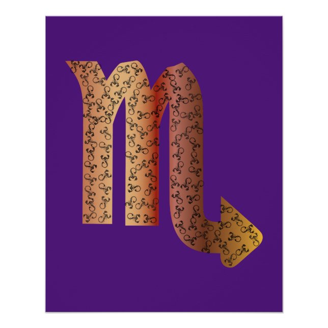 SCORPIO STAR SIGN - M POSTER (Vorderseite)
