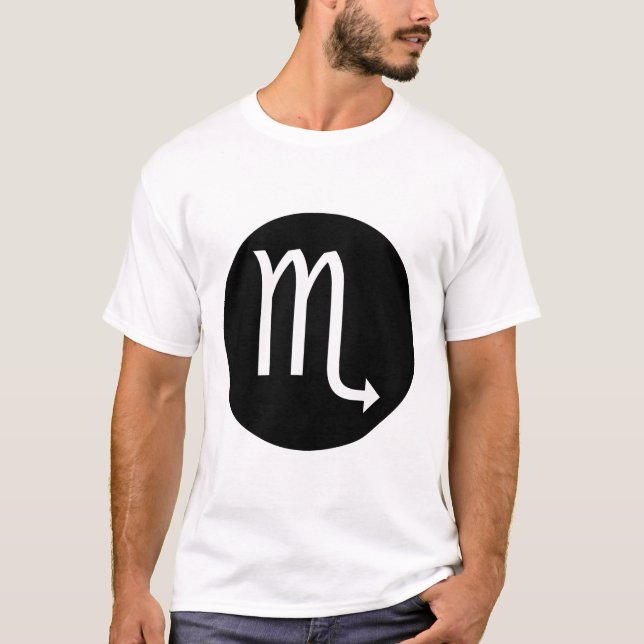 Scorpio-Symbol T-Shirt (Vorderseite)