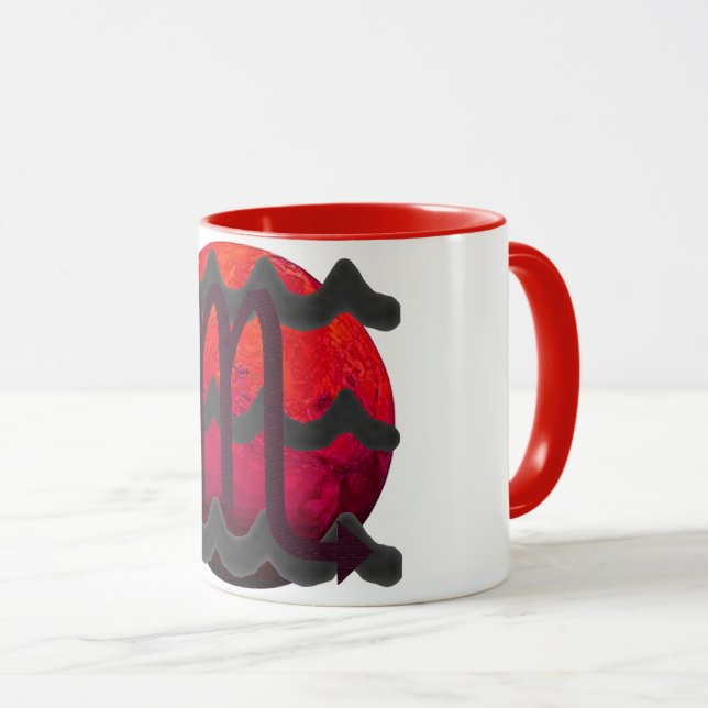 Scorpio Tasse (VorderseiteRechts)