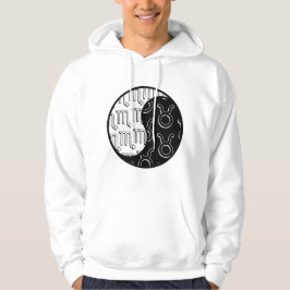 Scorpio Taurus yang zodiac Paar unisex Hoodie