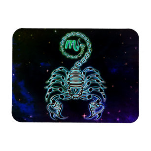 Scorpio the Scorpion Zodiac Magnet