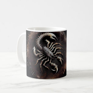 Scorpio-thematischer Nährwert Kaffeetasse