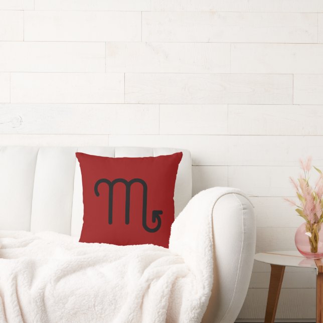 Scorpio Throw Pillow  Kissen (Liege)
