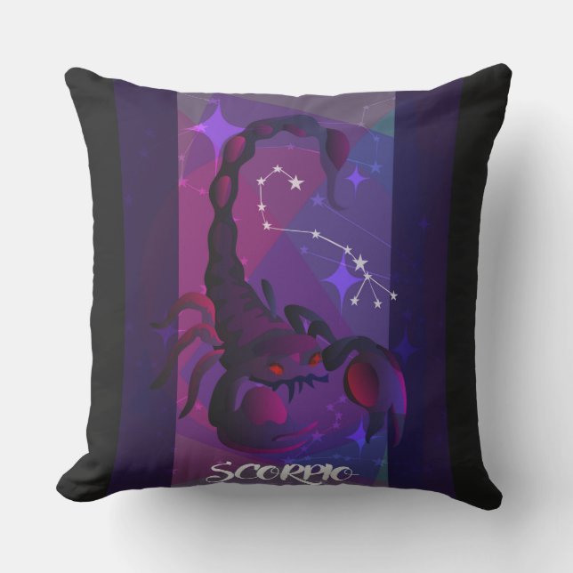 Scorpio Thrpw Pillow Kissen (Vorderseite)